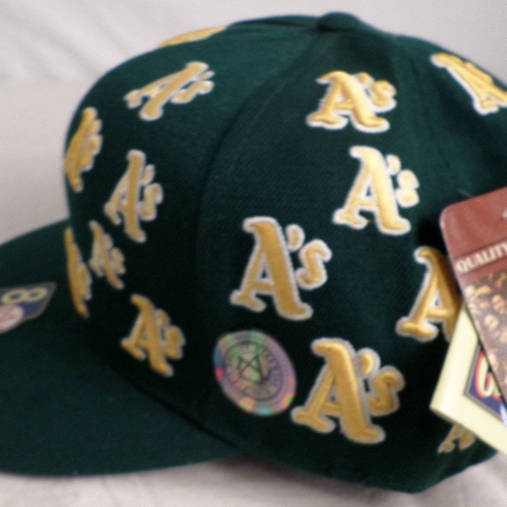 Oakland A's Baseball American Needle Cooperstown Fitted Hat 8 RARE - Picture 6 of 10